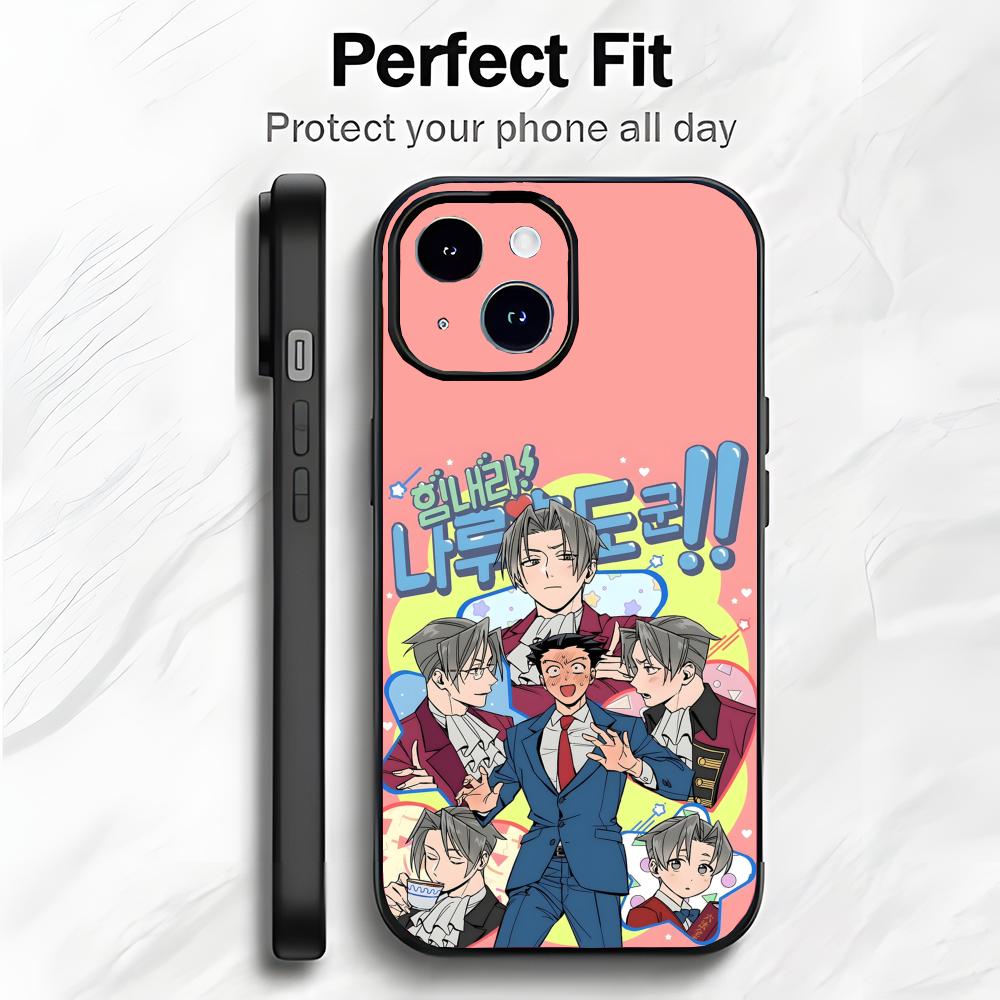 Adventure Game A-Ace A-Attorney Phone Case Phone Case Soft Packaging Lightweight For iPhone17 16 15 14 13ProMax