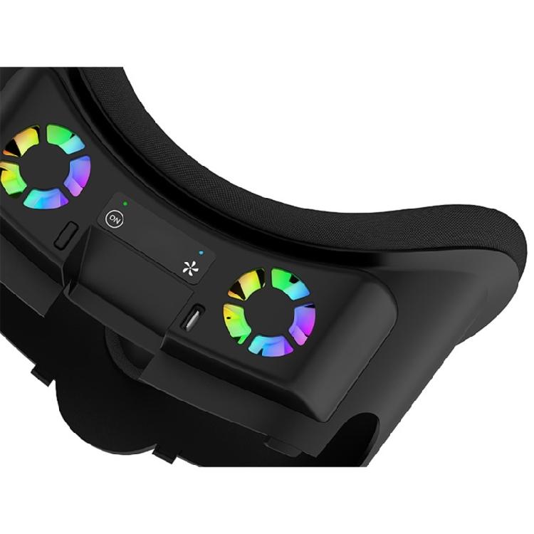 Atmungsaktives Schnittstellenpolster Luftzirkulation Kühlende Augenabdeckung für Q 3 Gamer