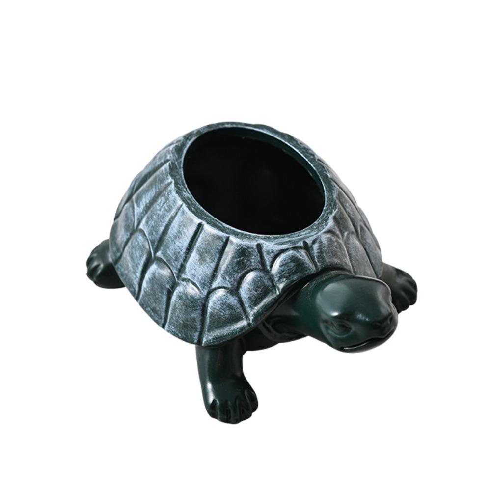 Handicraft Turtle Flowerpot Creative Hydroponic Flower Holder  Aromatherapy Bottle