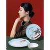 Zhi Shi Jingdezhen Blue Phoenix Bone China Sauce Dish