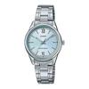 Casio LTP-V005D-2B3 Women's Standard Stainless Steel Pale Blue Dial 3-Hand Analog Watch, Blue, Analog Watch with Quartz Movement.