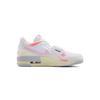 Jordan Legacy 312 101, Powder Love Letter Low Top Vintage Basketball Shoes Men's White Pink HJ9199-111(Team196-)