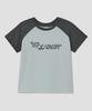 Taibseobiseu Vivid Twirl Raglan Top [Blue]