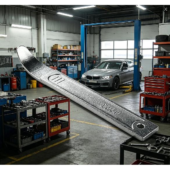 1PC Pry Tool Automotive Panel Removal Tool Lightweight Bent Tip Prevent Breakage 4140 Steel Prevent Slipping for Center Consoles