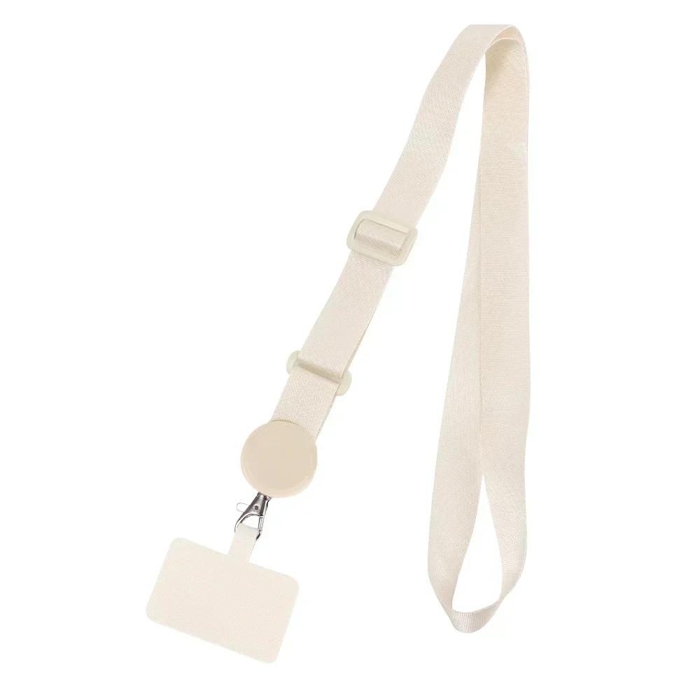 Universal Adjustable Neck Straps Multifunctional Crossbody Phone Lanyard with Tether Tab Anti-lost Anti-fall Hanging Cord Clips