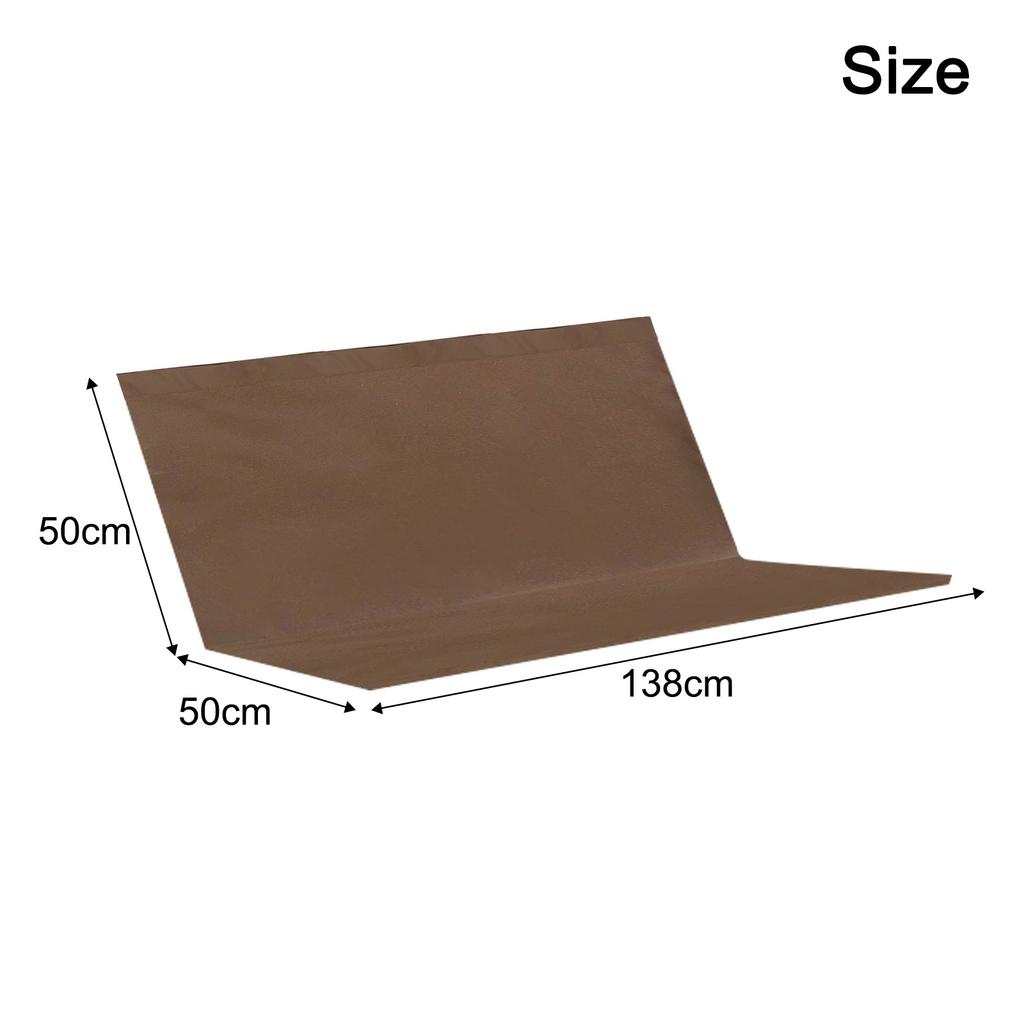 Outdoor Seating Area Garden Swing Cover Easy Installation Swing Cover Waterproof 138cm X 50cm X 50cm Dustproof Cover