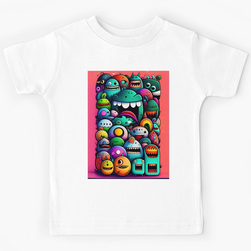 Many Not Scary Monster 1 Kids T-Shirt 160