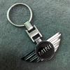Car Keychain Car Emblem Gift With Key Ring Auto Accessories For BMW 525d 520d 528d 530d 535d 550d 5 Series E39 E60 E61 F10 F11 E87 E90