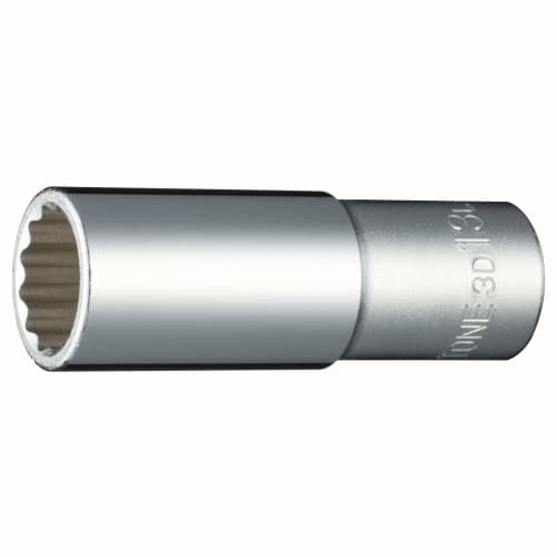 

Tone HP3D-13L Deep Socket (12-Point), 9.5mm (3/8 ) Drive, 13mm Width