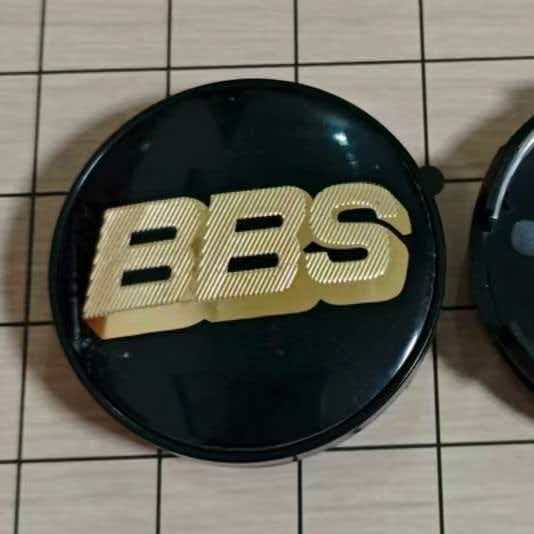 4ks emblem BBS Krytka náboje kola Vnější průměr 56mm 60mm 65mm zakřivený povrch Krytka středu kola auta Hub pro středové krytky kol auta