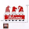 Exquisite Christmas Tree Desktop Decoration Wooden Letter Christmas Signs Plaque DIY Craft Santa Claus Tabletop Sign Home Decor
