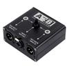 ABUO-1 In 2 Out XLR Audio Switcher XLR Audio Source Switcher For Microphone Sound Card Mixer 2 Male XLR 1 Female 6.5+XLR