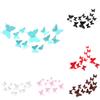 12pcs 3D Stereo ulation Scalewing Bedroom Sticker PVC Decorative Wall Decal Removable Home Decoration