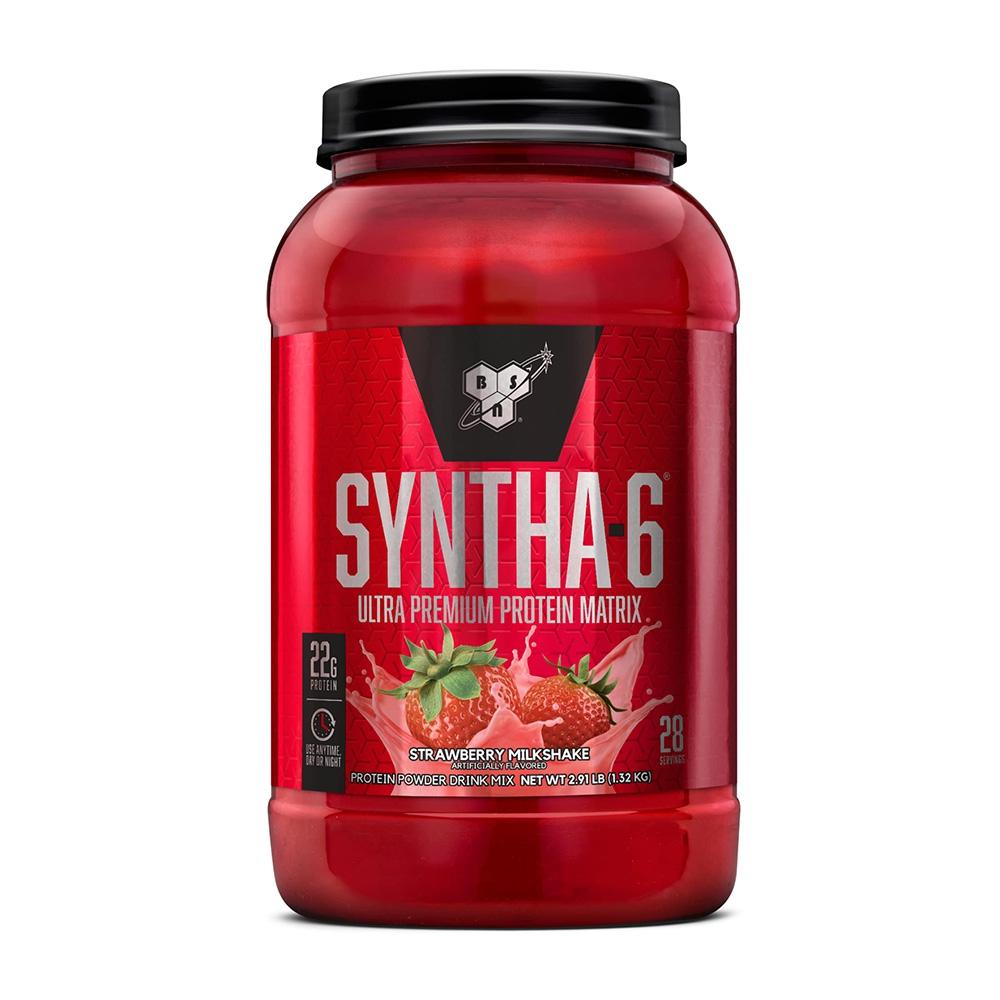 

Syntha-6 Ultra Premium Protein Matrix Powder Strawberry Milkshake 28 Servings, 2.91 lb