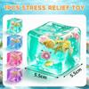 Cartoon Design Ocean Sensory Fidget Toy Star Shell Blue Pinch Cube Gift Stress Balls  Wedding Party
