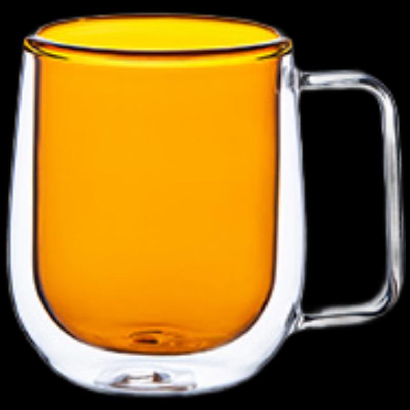 Shangqi Double-Layer Insulated Glass Mug