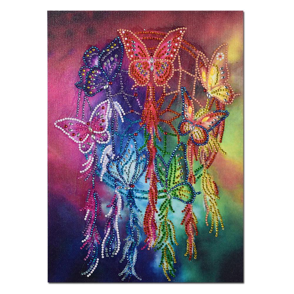 Buy 5D DIY Embroidery Round Full Drill Diamond Painting Cross Stitch ...