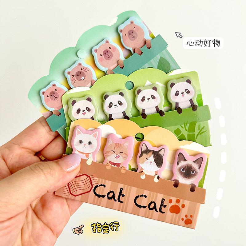 Kawai Stationery Thumb Notes Cute High Value Paper Students Use Special Shaped N Stickers Categorization Labels Wholesale Lovely