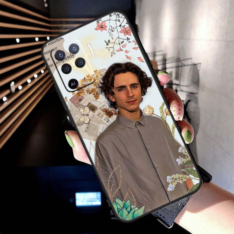 

Timothee Chalamet Actor Case For Oppo A74 A54 A94 A80 A60 A40 A18 A38 A58 A78 A98 A96 A76 A16 A15 A17 A57 A77 A5 Pro For OPPO A15