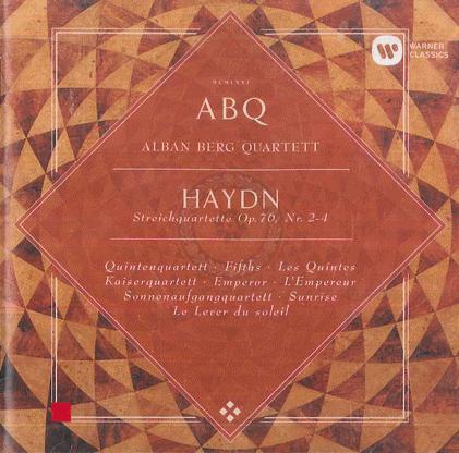 CD ALBAN BERG QUARTETT Haydn String Quartet Fifths Emp WPCS28192 WARNER 2018 Japan Obi Classical