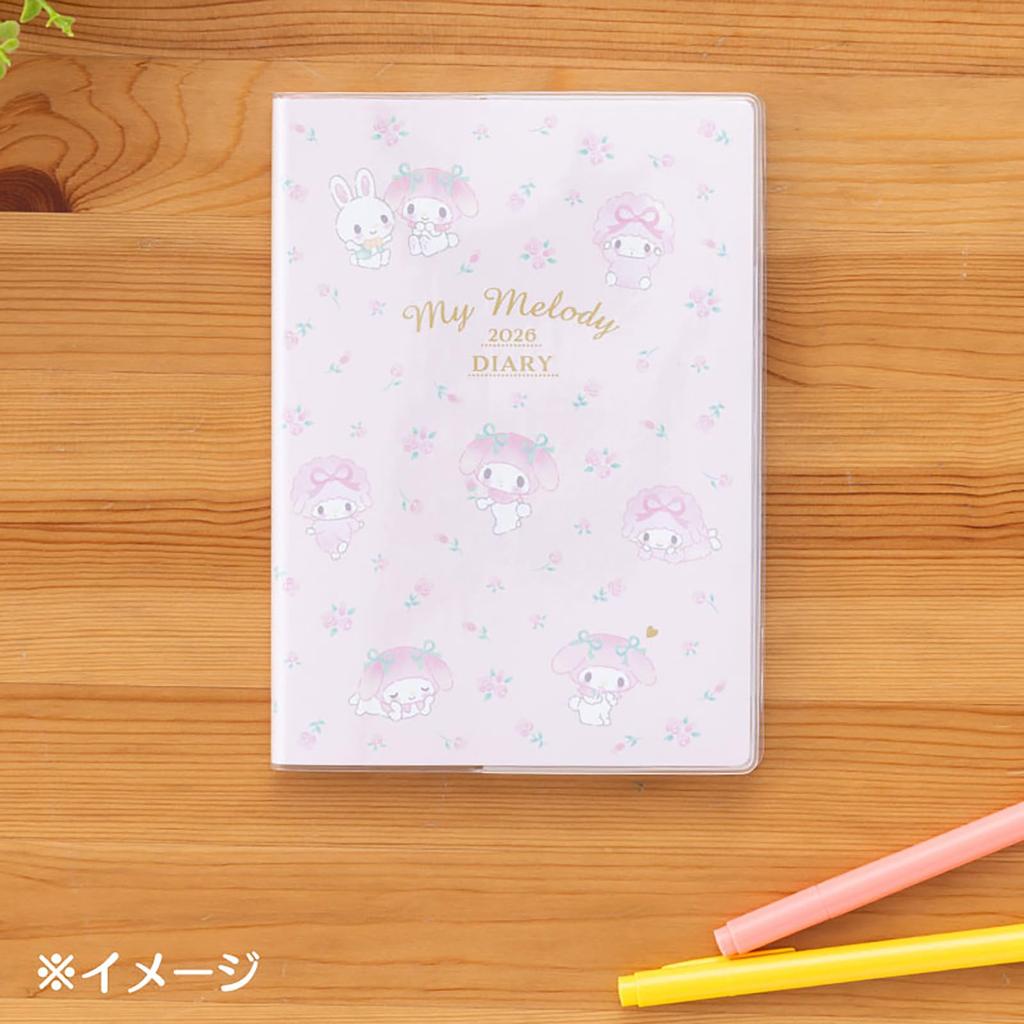 Sanrio B6 Diary 2026 My Melody Paper October Start Planner Schedule Planner Diary 623423 (Block Type)