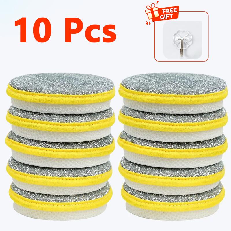 

Dishwashing Sponge Reusable Washable Sponges Double Side Magic Sponge To Wash Dishes Useful Things for Kitchen Clean Tools
