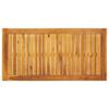 Garden Dining Set Natural Solid Wood Acacia