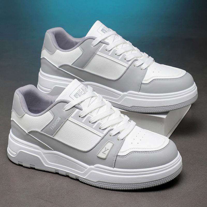 New Men's Classic Four Seasons Fashion Low Top Thick Sole Skateboarding Shoes Comfortable Soft Sole Basketball  Sneakers