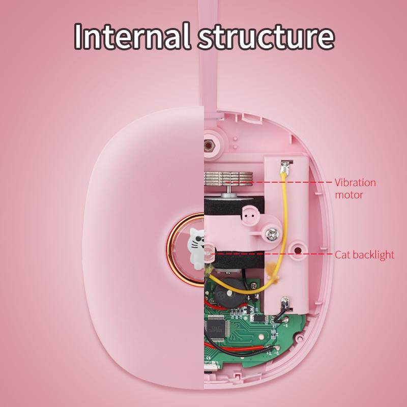 Digital Travel Alarm Clock for Heavy Sleepers, Bed Shaker, Vibrating Alarm Clock, Under Pillow, Battery Operated