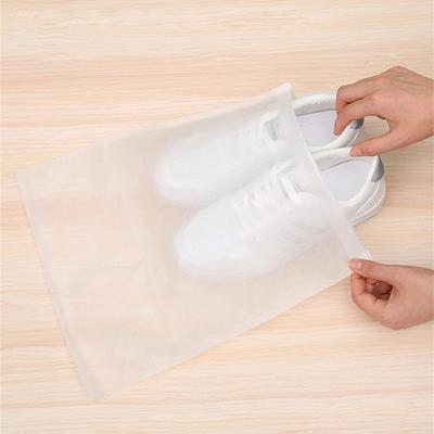 Sac à Chaussures Blanc Petit Non-tissé Ménager Jetable Anti-jaunissement Sac de Rangement Artefact Anti-poussière Sac Anti-humidité Anti-moisissure