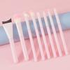 New 8 Pink Peach Makeup Brush Set Soft Hair Fish Tail Foundation Brush Eyeshadow Brush Grooming Highlight Brush