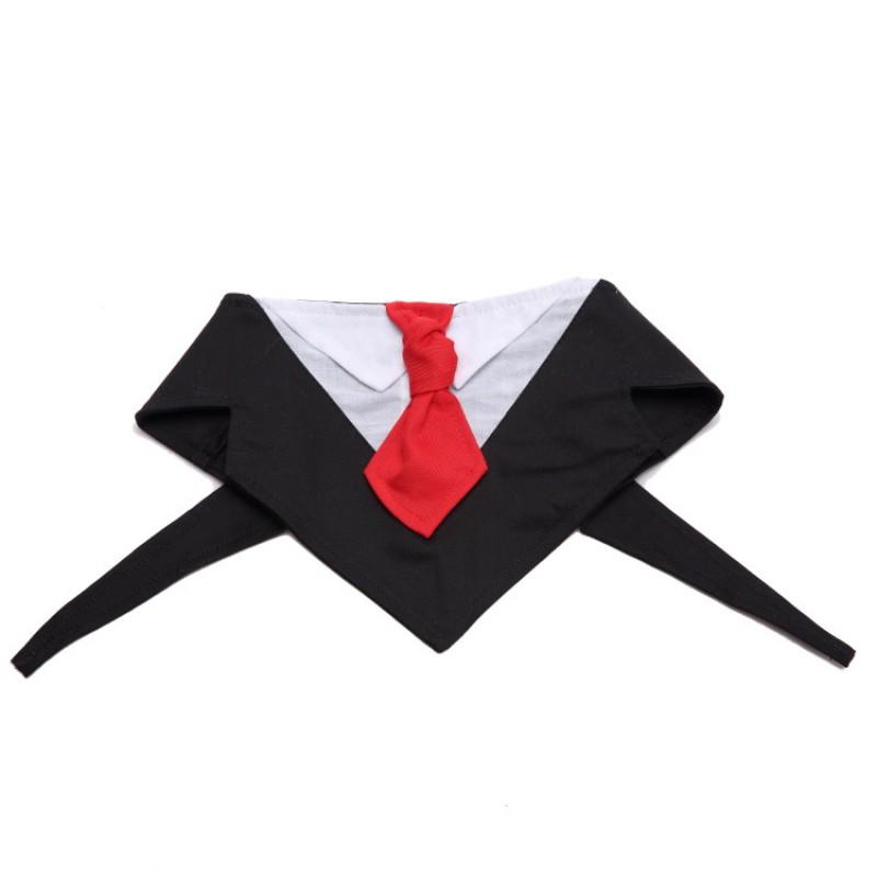 Pet Cat Dog Formal Bow Tie Suit Clothes Cute Wedding Outfit