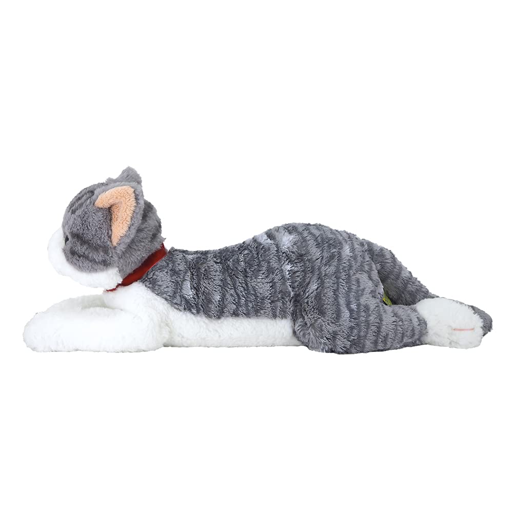 Sun Lemon Lap Cat Sabashiro Plush Animal Small 13 x 36 x 15cm Cute Cat P-7812