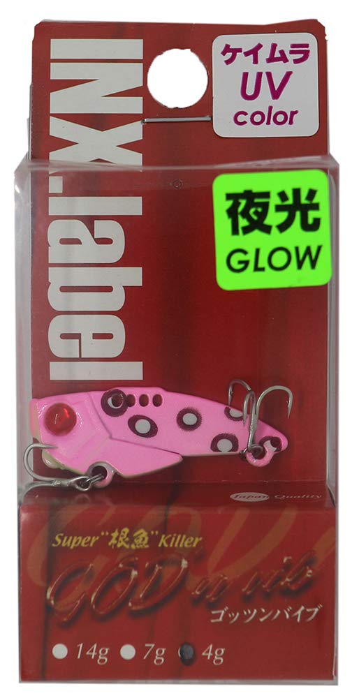 INX LABEL Lure Gotsun Vibe Tiny 4.3g #092 Jampan Kabi 4.3g