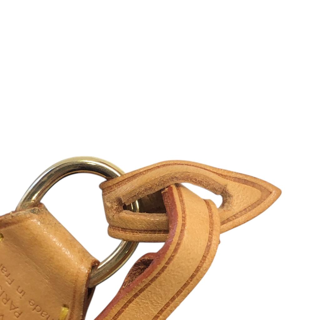 Used Louis Vuitton Monogram Pochette Accessoires M40712 Canvas Brown Authentic 1210