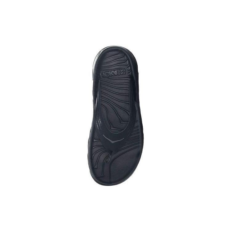 HOKA ONE ONE Ora Recovery Flip Black Dark Gull Grey 1099675-BDGGR