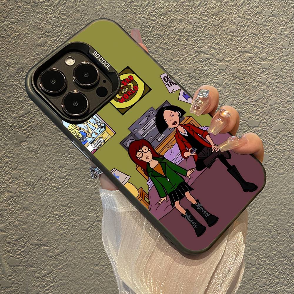 G-Cool T-Daria Phone Case For IPhone 16 15 Plus 14 13 12mini 11Pro Max Candy Matte Shockproof Back Cover