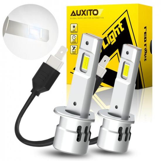 H1 LED Headlight High Beam Or Low Beam Bulbs Conversion Kit  White Super Bright