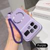For Infinix Note 60 For Magsafe Wireless Charging Case For For Infinix Note 60 With Chain PU Lambskin Cover
