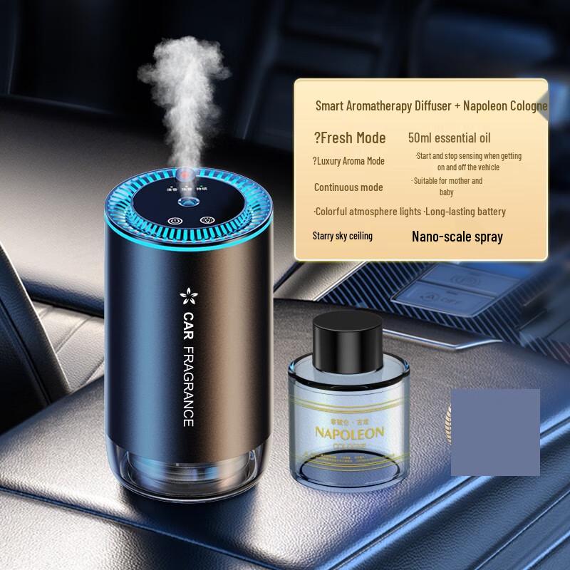 

Smart Car Aromatherapy Diffuser with Starlight Projector CN plug (adapter included)