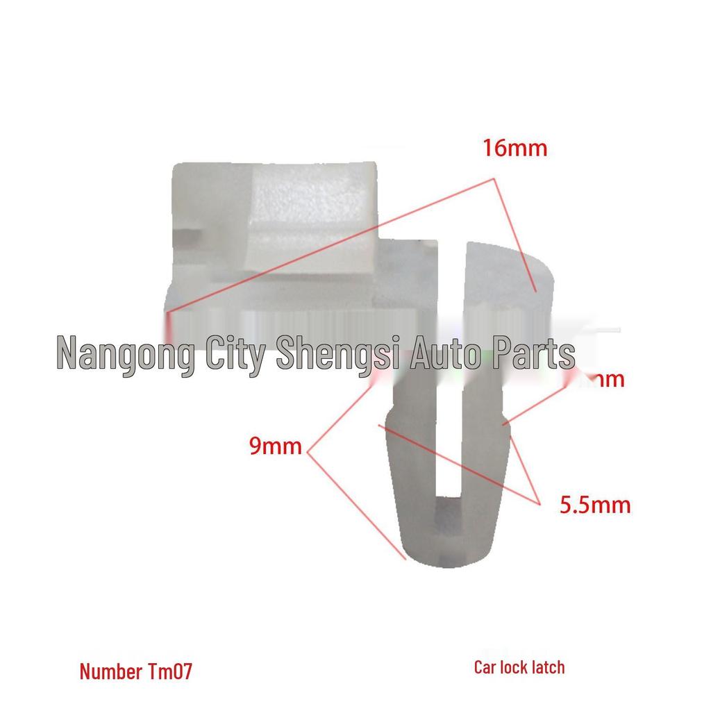 Universal Car Door Lock Cylinder Fixing Clip for Trim Panel Installation