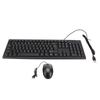 CMK858 USB Keyboard and Mouse Set 104 Keys Computer Keyboard 1600DPI Mouse for Home Office