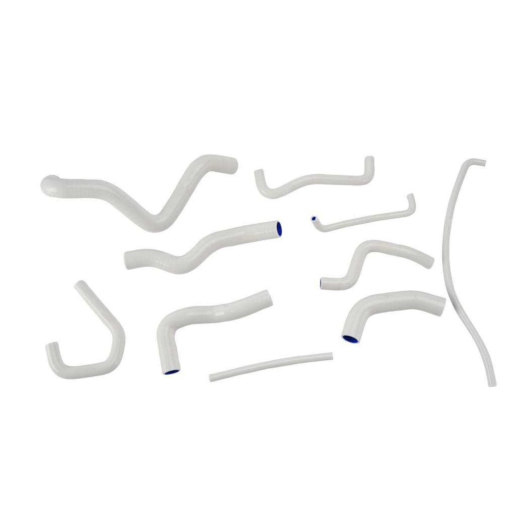 Silicone Radiator Coolant Hose Kit For Kawasaki Ninja 636 ZX-6R 09-26 White