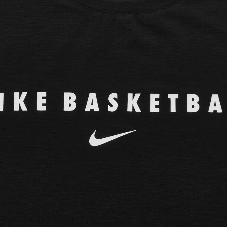 Nike T Shirts Women's Black Crew Neck Moderate IO1356-010