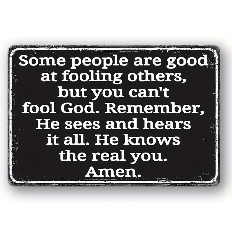 Humorous Satirical Phrases Aluminum Sign Vintage Metal Sign For Home, Cafe Bar Club, Garage, Spaces LivingRoom Wall Decor