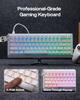 EPOMAKER HE68 Lite Hall Effect Magnetic Gaming Keyboard with 8000Hz Polling Rate 128K Scan Adjustable Snap SOCD Wired Mac Compatible Software & Rate,