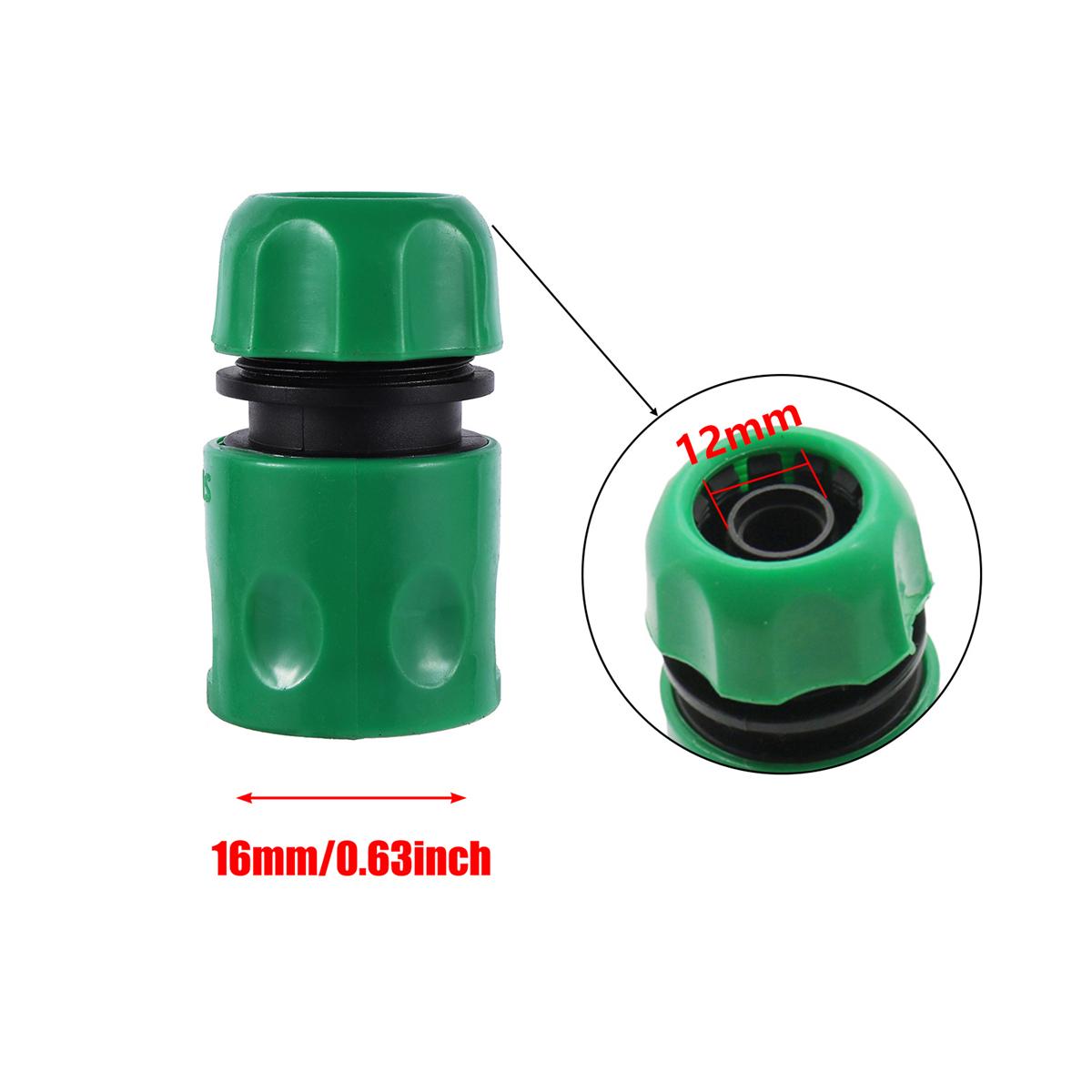 

Быстроразъемное соединение для трубы 1/2 с пропуском воды/остановкой воды, 4 типа, шланг OD16мм, быстроразъем для мойки автомобиля, муфты для полива растений в доме/во дворе