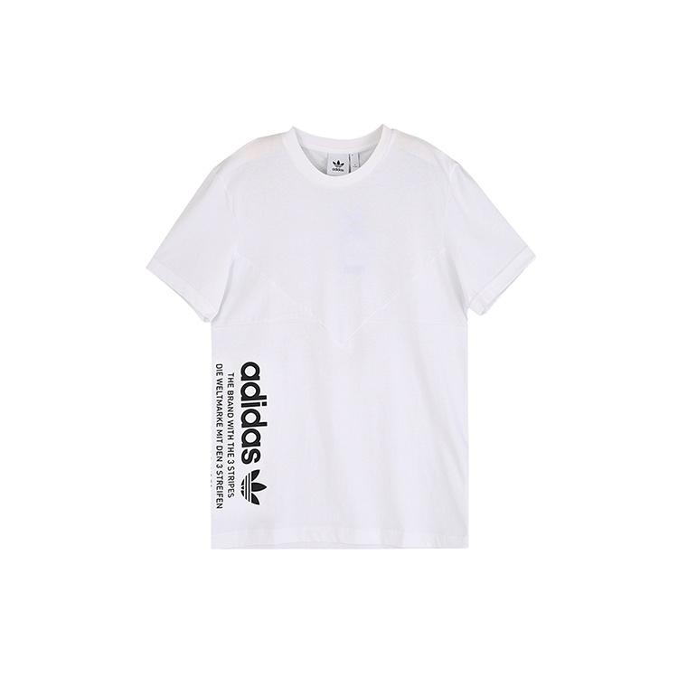 adidas originals Nmd Alphabet Logo Short Sleeve White Men s DX4206 L