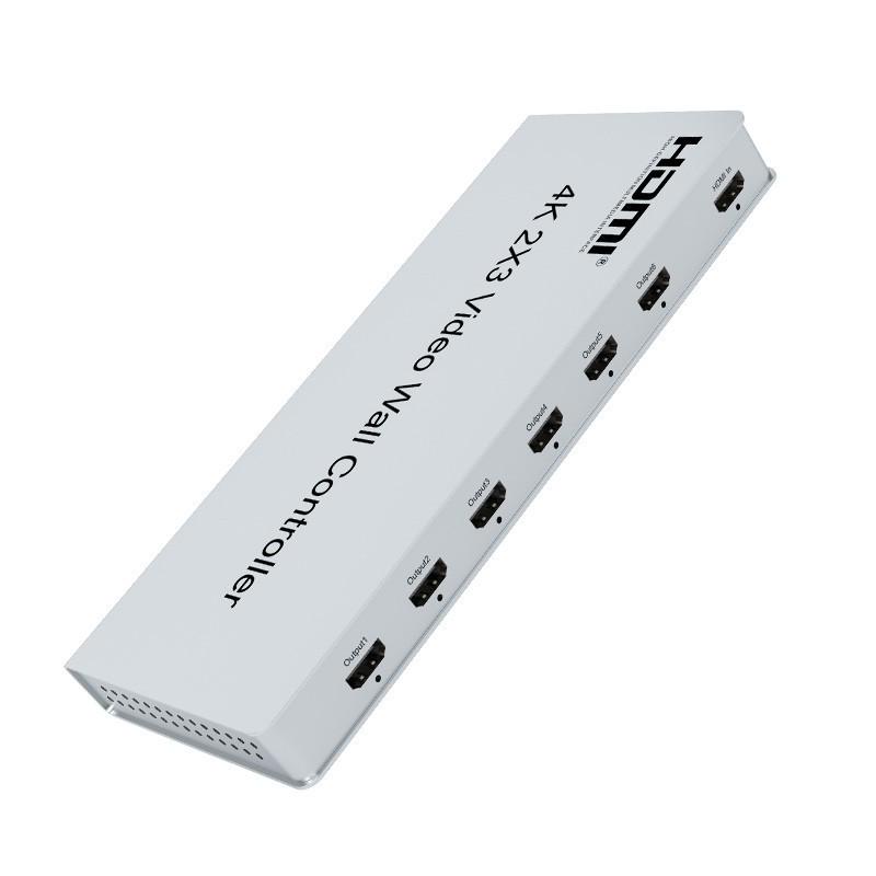 4K HDMI Video Wall Controller - 2x3 LCD TV Splicing Box for Large Screens
