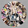 51 Avril Lavigne Sexy Graffiti Stickers for Suitcase, Laptop, Scooter, Car, Refrigerator Decor
